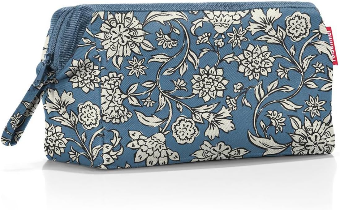 reisenthel travelcosmetic Strong Robust and Practical Travel Cosmetic Bag, Hand Strap, Water-Repellent Material, Glossy Dots Black, Einheitsgröße, Casual