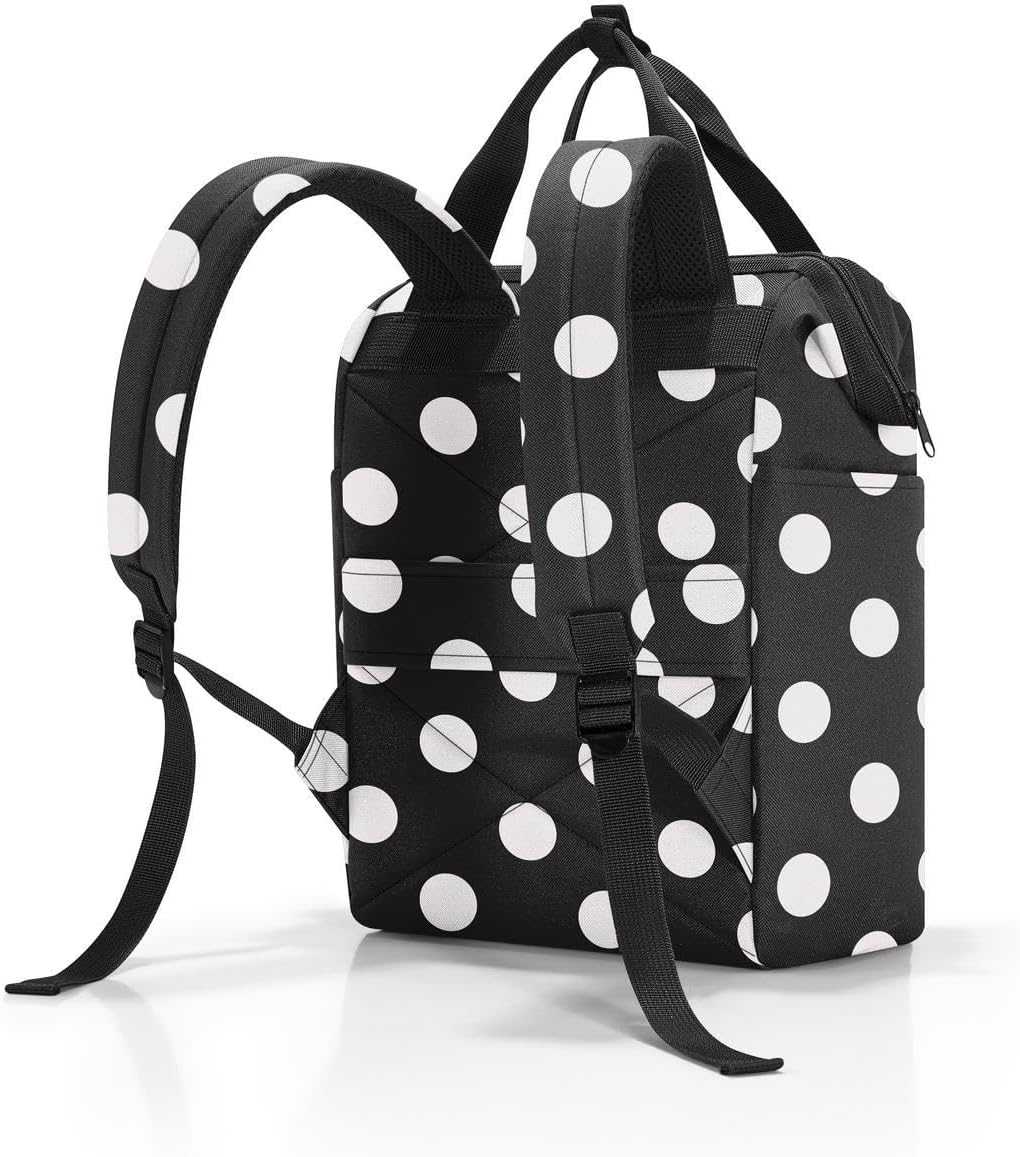 reisenthel Women's Allrounder R Gym Bag (Pack of 1), Dots White, One Size, Sport