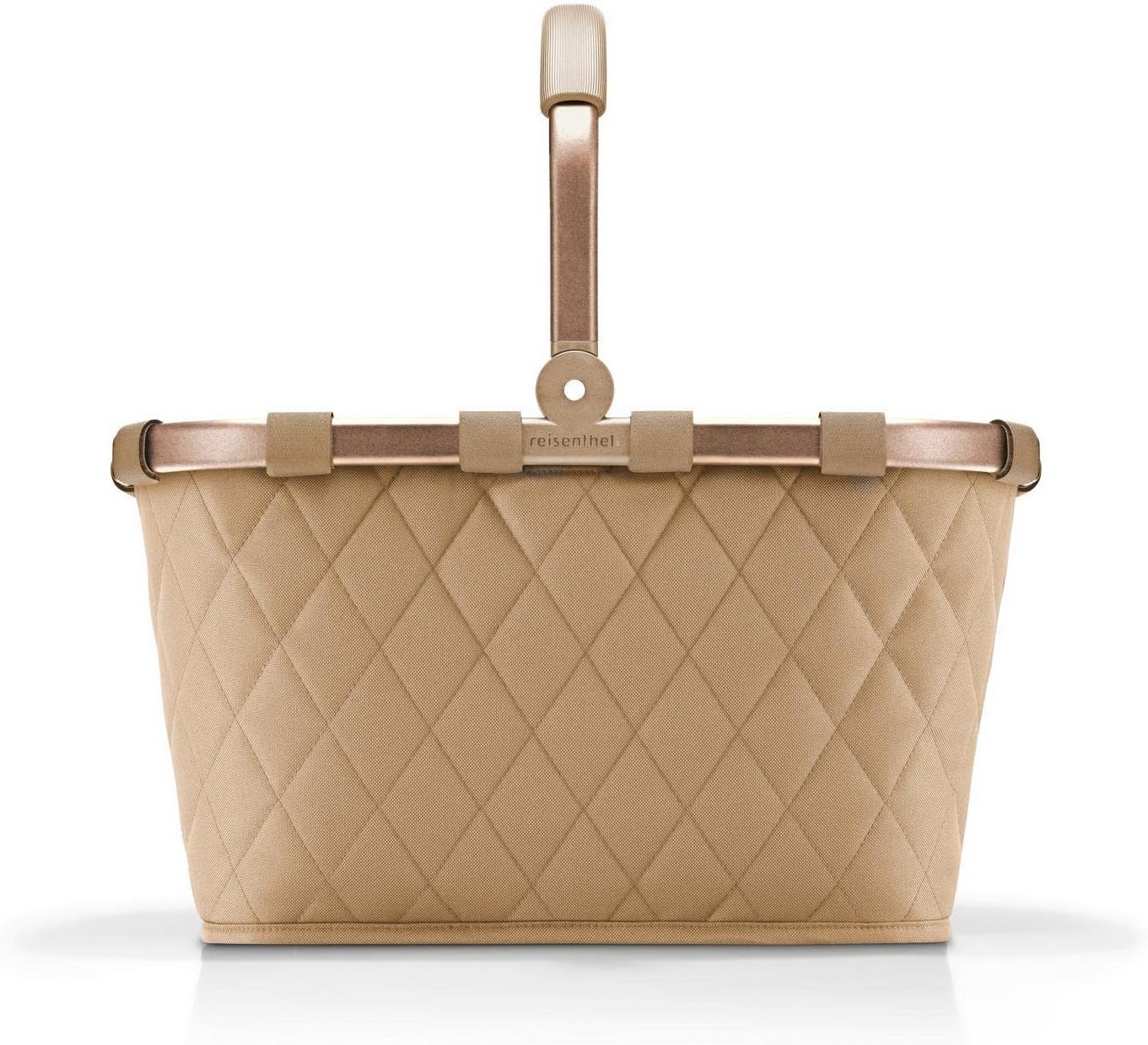 reisenthel carrybag twist sky rose - Sturdy shopping basket with plenty of storage space and practical inner pocket - Elegant and water-repellent design