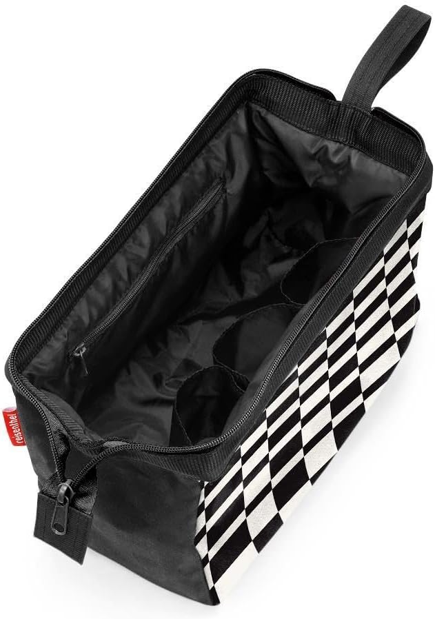 Reisenthel travelcosmetic - Sac à cosmétiques de Voyage Solide et Pratique, dragonne, matériau Hydrofuge, OP-Art