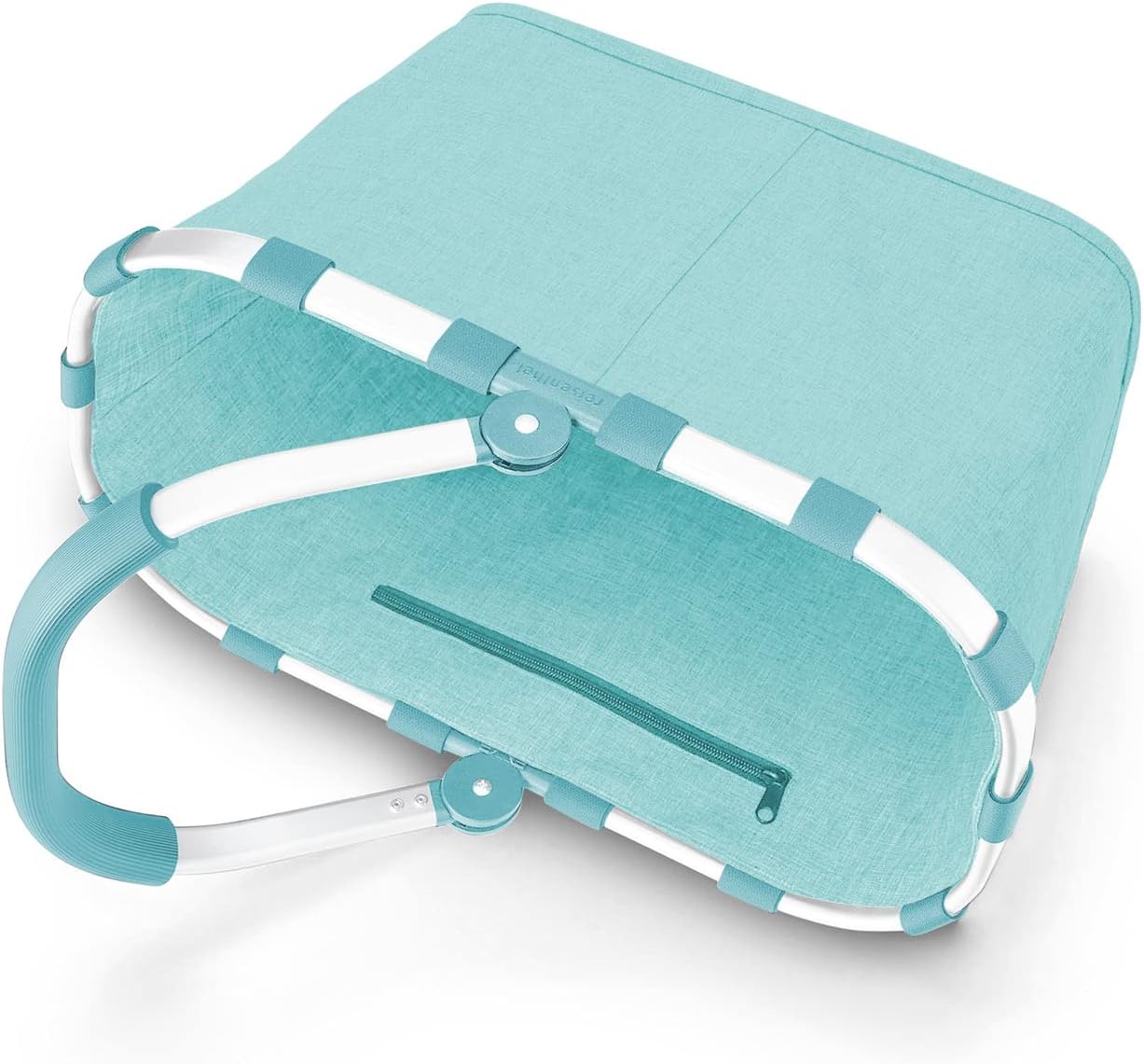 reisenthel carrybag twist sky rose - Sturdy shopping basket with plenty of storage space and practical inner pocket - Elegant and water-repellent design