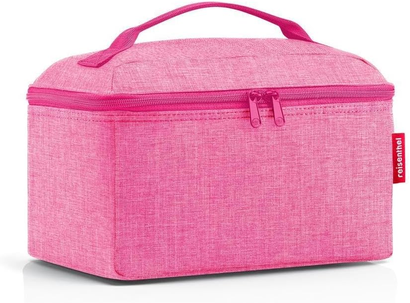 reisenthel beautycase glossy dots black - square toiletry bag, luggage organizer, cosmetic bag