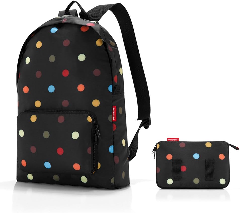 Reisenthel Casual Daypack Mini Maxi Rucksack, Dots White, One Size, Sport