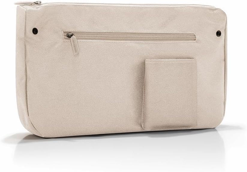 reisenthel Loopshopper M - Sturdy Bag with Practical Compartments Made from Recycled PET Bottles - Elegance When Shopping, Lots of Function Included, Teddy Sand, M