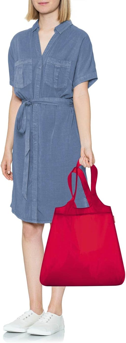 reisenthel Mini Maxi Shopper red - Foldable Shopping Bag with Attractive Design - Water Repellent