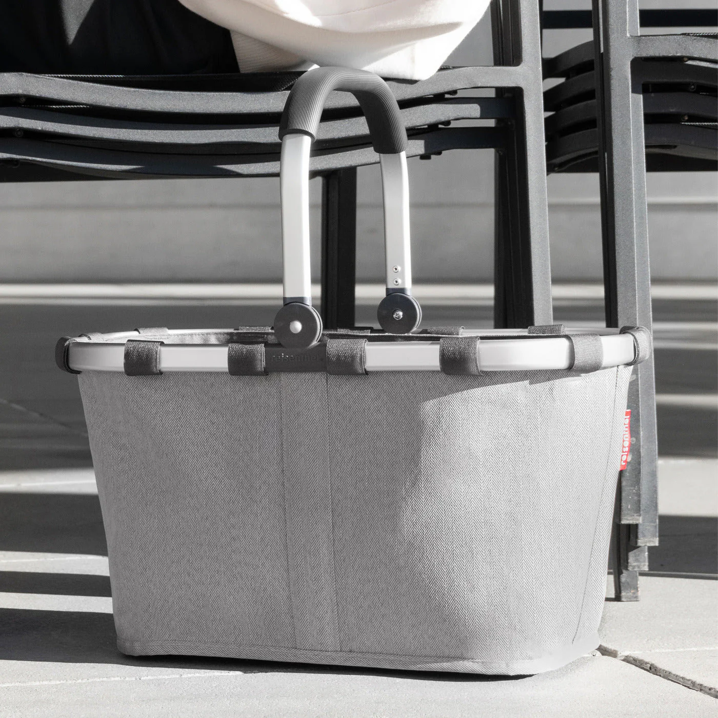 carrybag herringbone grey