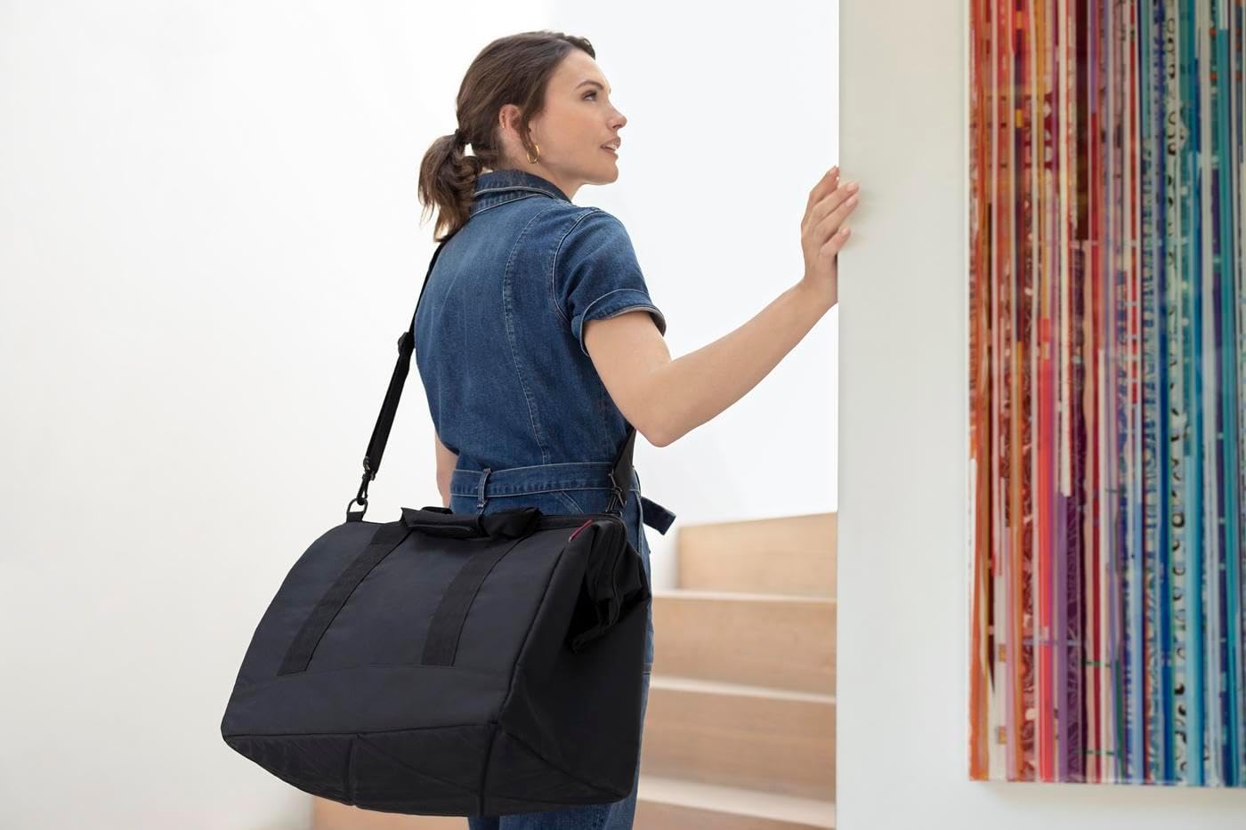 reisenthel allrounder M - travel bag with large opening, zipper, cabin luggage