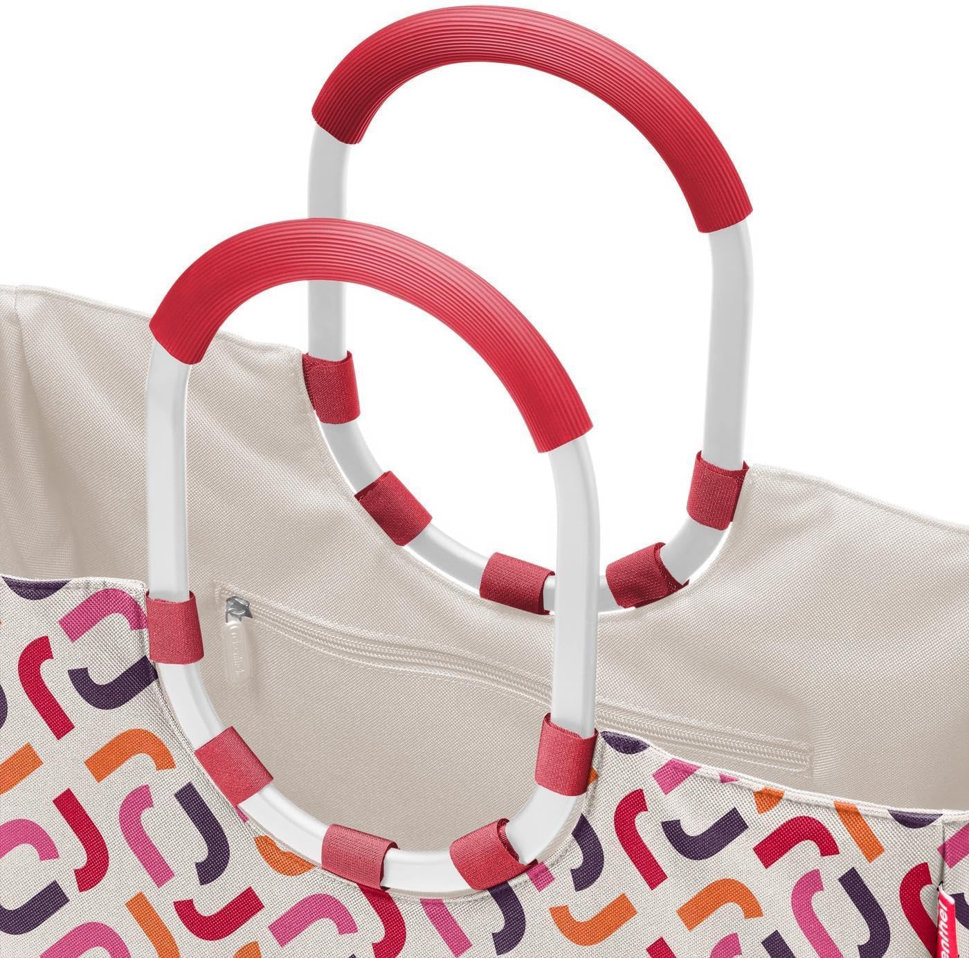 reisenthel loopshopper L - Sturdy bag with practical compartments - water resistant design.