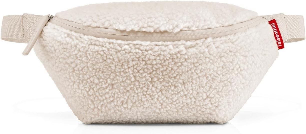 reisenthel Beltbag Sling Bag, Bum Bag, Stylish Outdoor Waist Bag for Everyday Use, Evening, Cycling or Travelling - Always a Good Choice!, Teddy Sand, 30 x 15 x 10.5 cm