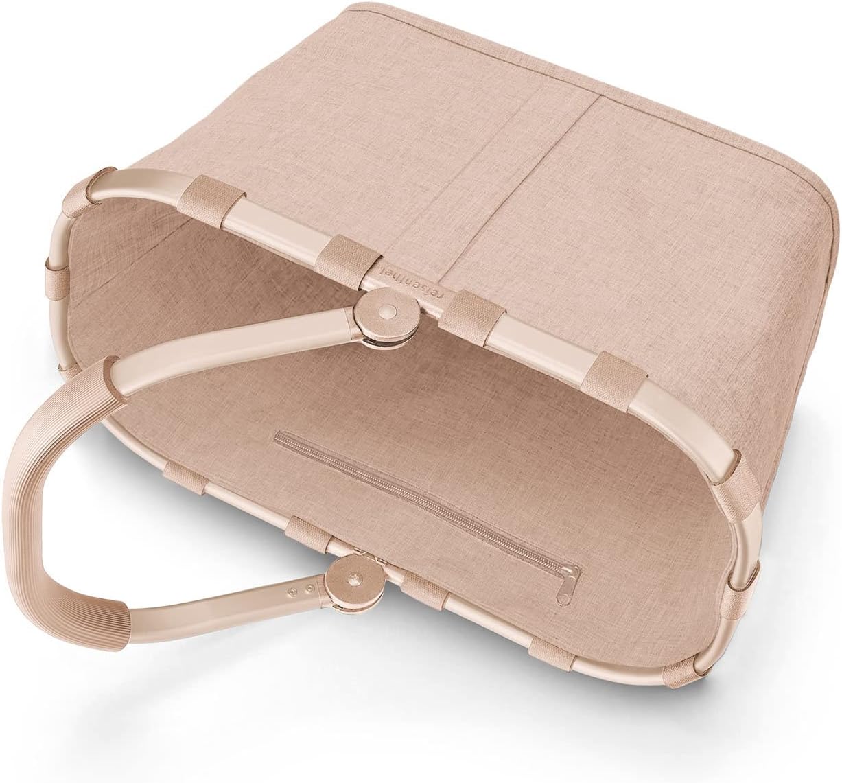 reisenthel carrybag twist sky rose - Sturdy shopping basket with plenty of storage space and practical inner pocket - Elegant and water-repellent design