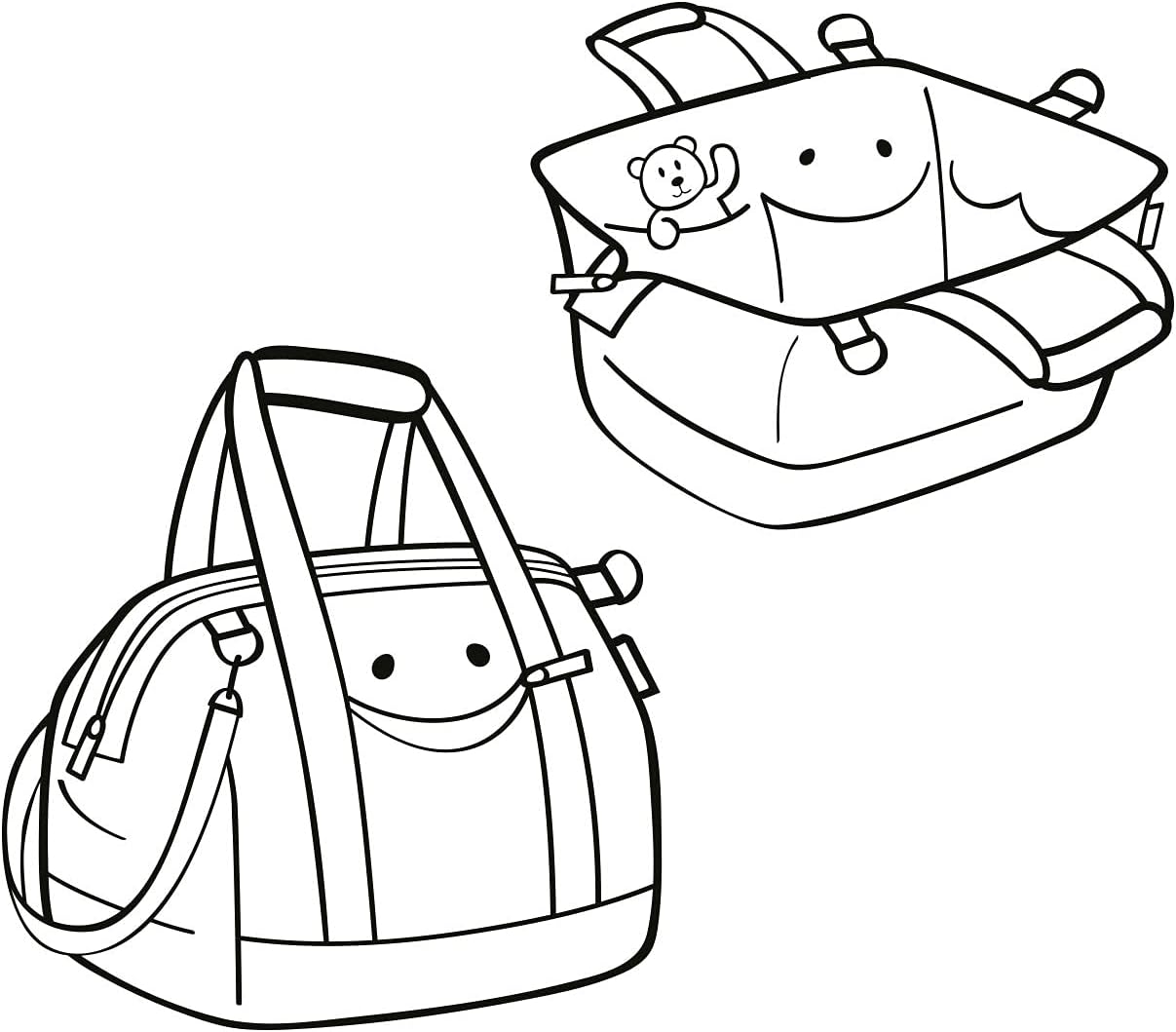 reisenthel allrounder M kids Tasche 40 x 33,5 x 24 cm/18 l / cats and dogs rose