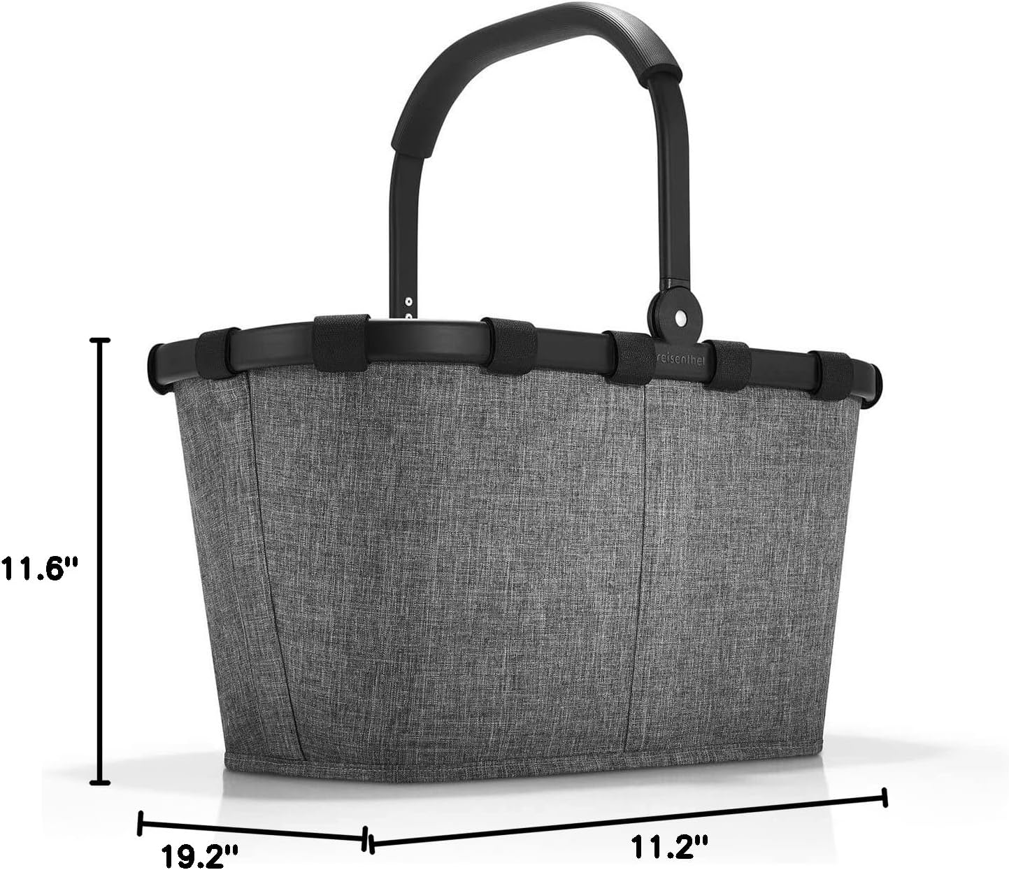 reisenthel carrybag twist sky rose - Sturdy shopping basket with plenty of storage space and practical inner pocket - Elegant and water-repellent design