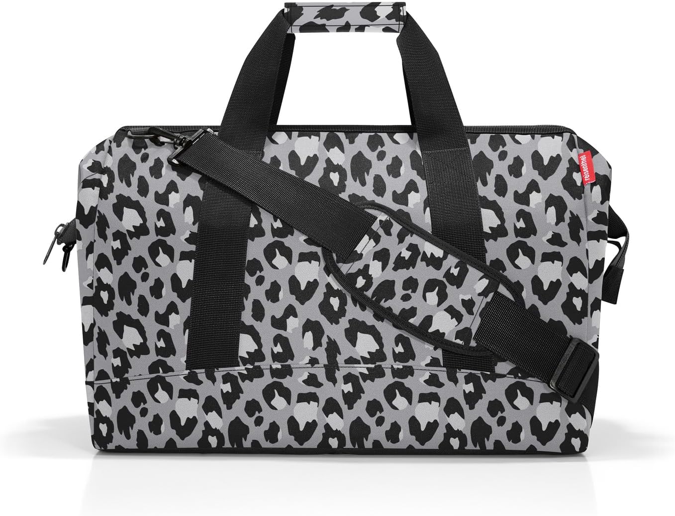 reisenthel Allrounder L - Versatile Doctor's Bag for Travel, Work or Leisure - With Functional Stylish Design, Herringbone Mocha, One Size, Modern