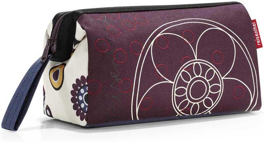 reisenthel travelcosmetic Strong Robust and Practical Travel Cosmetic Bag, Hand Strap, Water-Repellent Material, Glossy Dots Black, Einheitsgröße, Casual