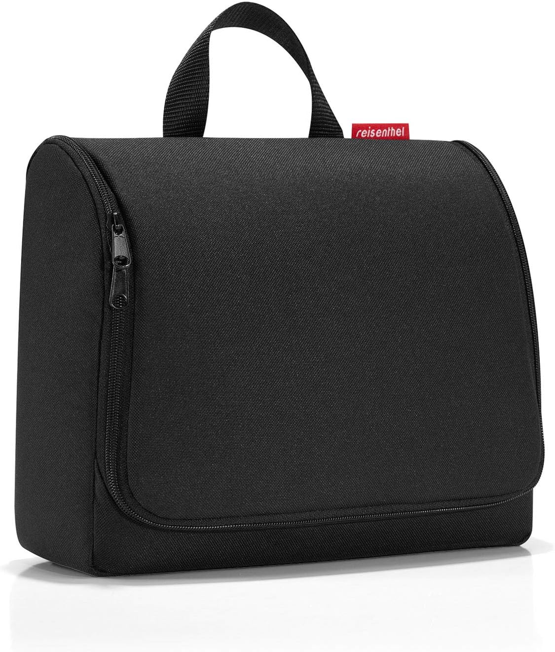 reisenthel Toiletbag XL Practical Toiletry Bag with Hook, Water-Repellent Material, Twist Maroon, Mittelgroße