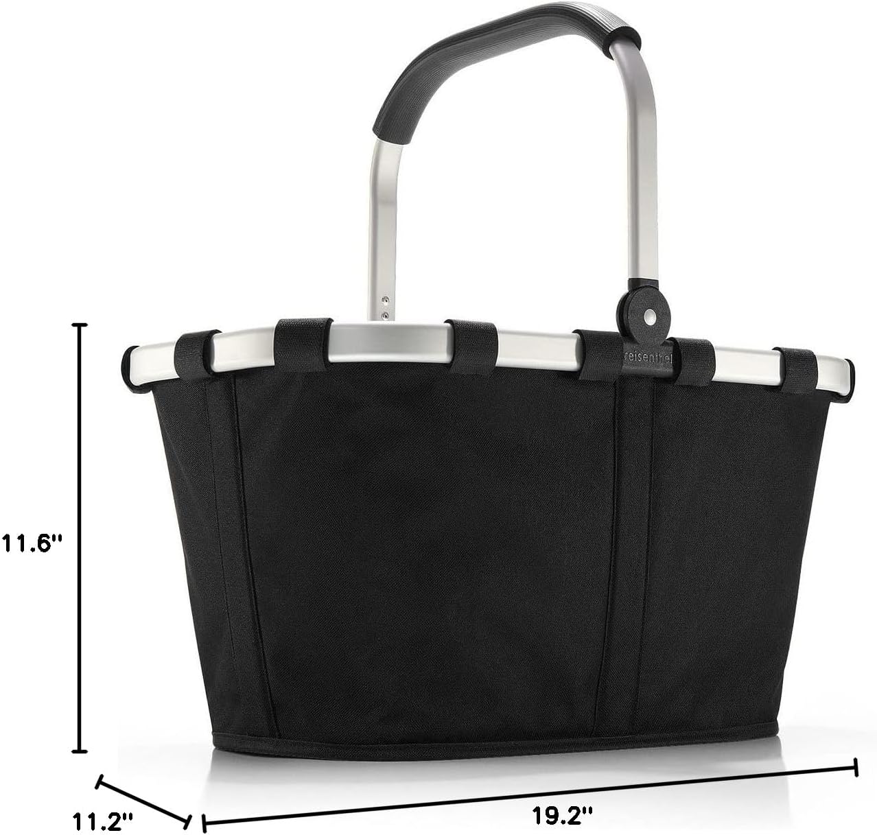 reisenthel carrybag twist sky rose - Sturdy shopping basket with plenty of storage space and practical inner pocket - Elegant and water-repellent design