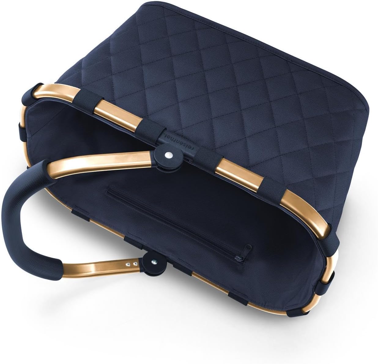 reisenthel carrybag twist sky rose - Sturdy shopping basket with plenty of storage space and practical inner pocket - Elegant and water-repellent design