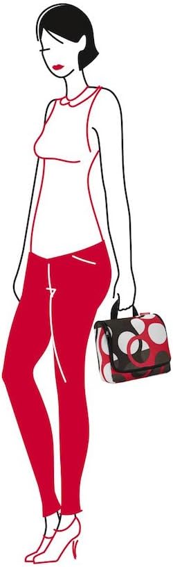 reisenthel toiletbag dots - practical toilet bag with hook, water repellent material