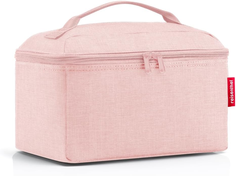 reisenthel beautycase glossy dots black - square toiletry bag, luggage organizer, cosmetic bag