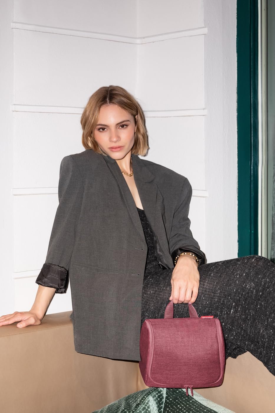 reisenthel For Women Toiletry Bag, Type: Patterned, XL