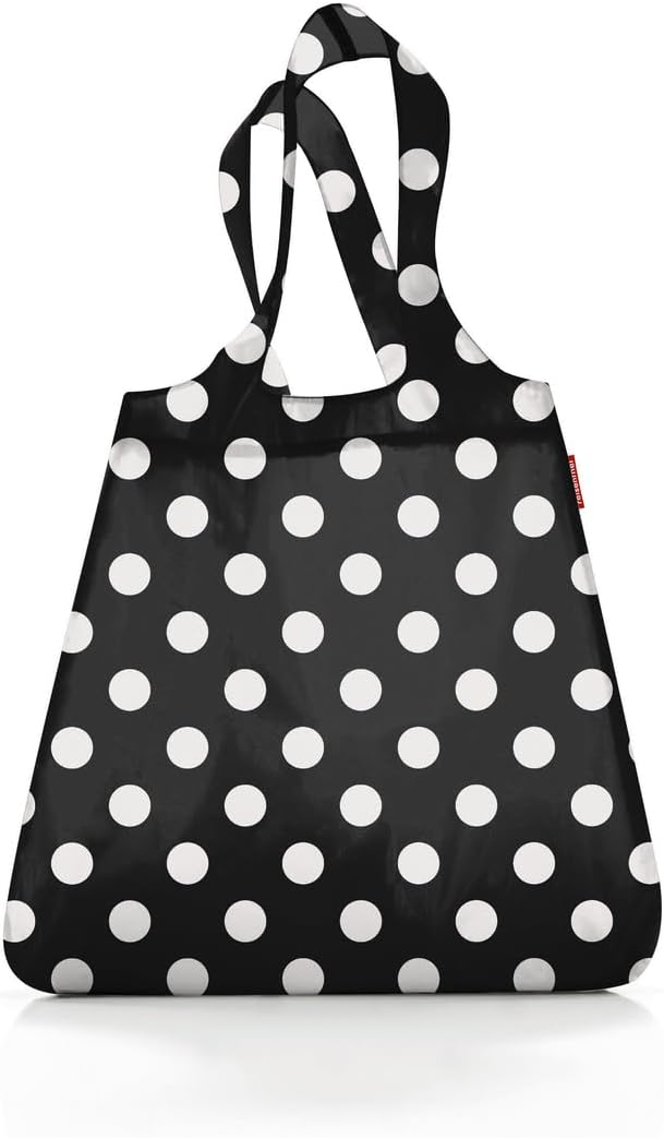 reisenthel mini maxi shopper paisley black - foldable shopping bag with attractive design - water repellent