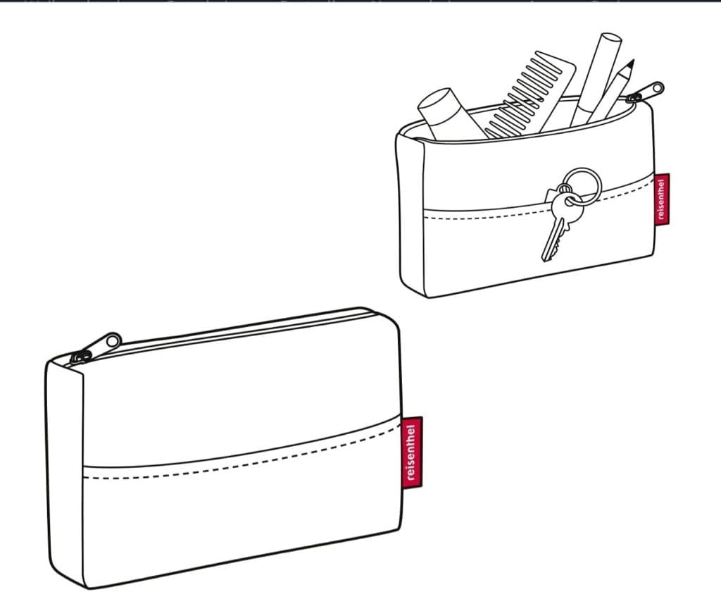 reisenthel Pocketcase Compact Pocket Organiser, Leo Macchiato, Leopard print