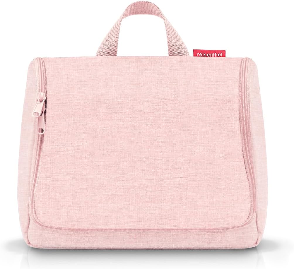 reisenthel Toiletbag XL Practical Toiletry Bag with Hook, Water-Repellent Material, Twist Maroon, Mittelgroße