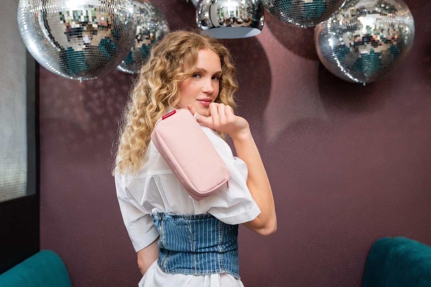 reisenthel Multicase Glossy Dots Black, Einheitsgröße